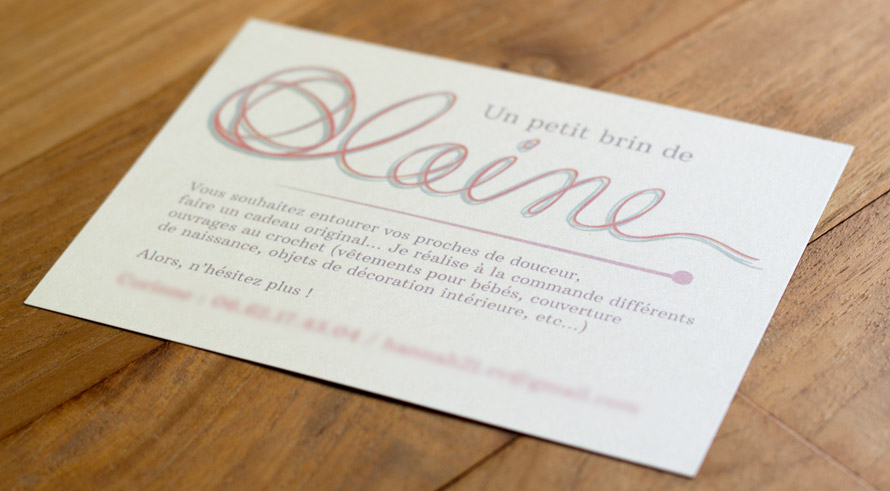Flyer - Un petit brin de laine