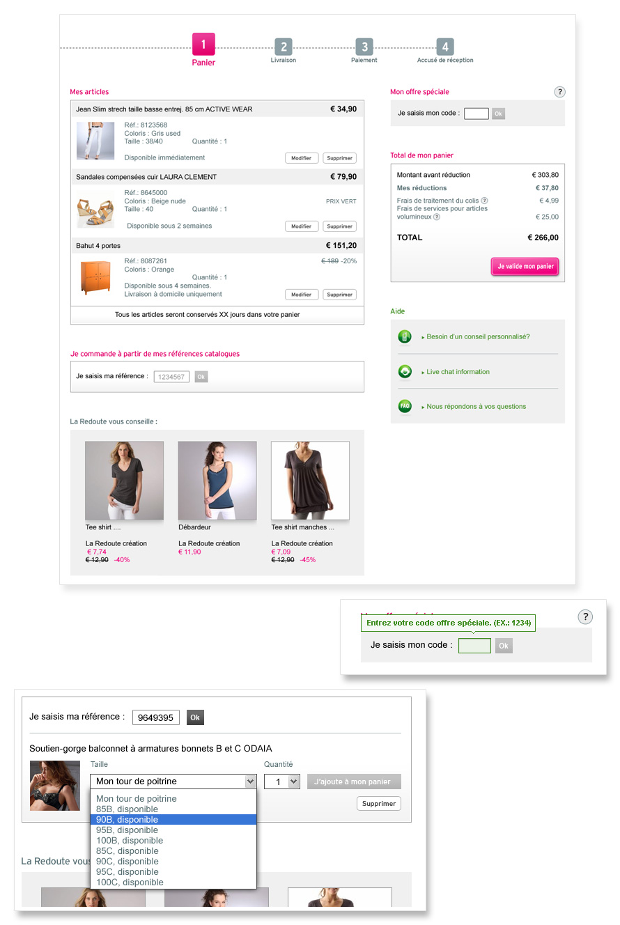 Page Panier