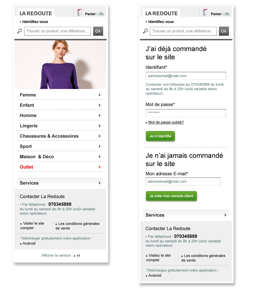 Site mobile